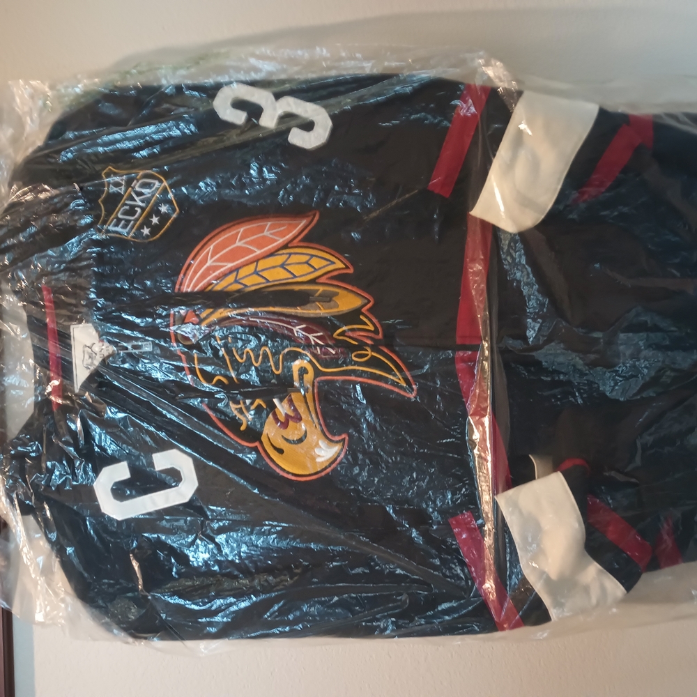 Chicago Blackhawks Ecko Unlimited hoodie sweatshirt jersey